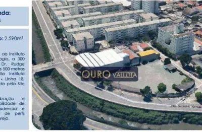 Terreno comercial à venda na Avenida Lauro Gomes, Rudge Ramos, São Bernardo do Campo