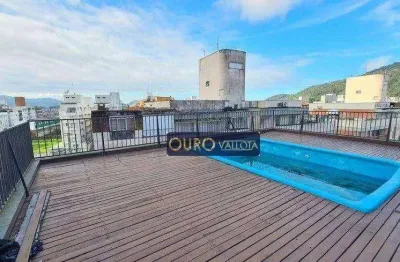Apartamento à venda a 550m da praia da enseada, 140 m² por r$ 350.000 - loteamento joão batista julião - guarujá/sp