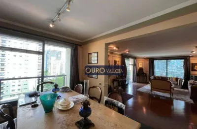 Apartamento com 4 dormitórios para alugar, 220 m² por r$ 33.845,11/mês - itaim bibi - são paulo/sp