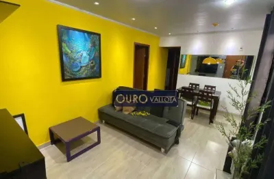 Apartamento com 2 dormitórios na praia grande, há 20 minutos andando da praia