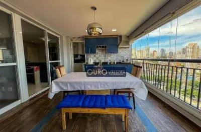 Apartamento com 3 dormitórios  e varanda gourmet à venda na regente feijó