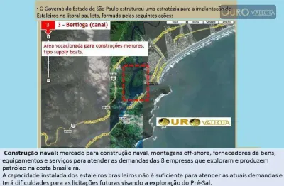 Área bertioga 700.000 m² excelente para marina ou complexo hoteleiro