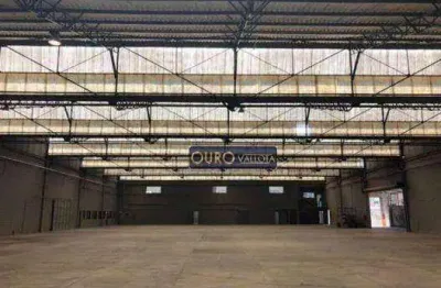 Galpão com 4.120m², vão livre, mezanino, pé direito alto e recepção para locação em são bernardo do campo