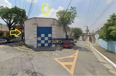 Galpão de esquina com 300m² na                          vl. alpina