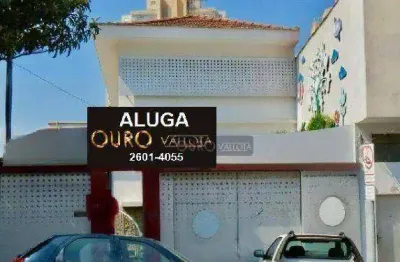 Sobrado para alugar, 452 m² por r$ 21.996/mês - mooca - são paulo/sp