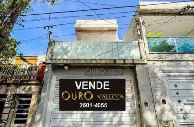 Sobrado com 3 dormitórios à venda, 280 m² por R$ 1.860.000,00 - Mooca - São Paulo/SP