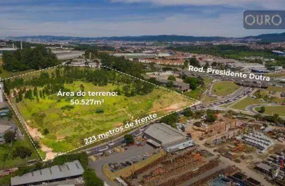 Terreno à venda, 50500 m² por r$ 101.000.000,00 - bonsucesso - guarulhos/sp