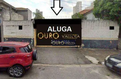 Terreno para alugar, 500 m² por r$ 8.800,00/mês - cambuci - são paulo/sp