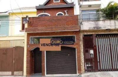 Sobrado com 3 dormitórios à venda, 160 m² por r$ 650.000,00 - mooca - são paulo/sp