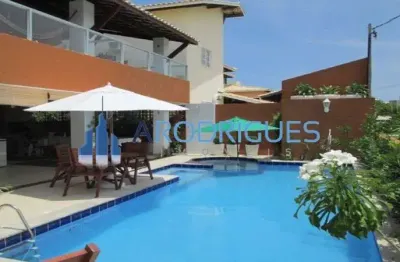 Casa de luxo em condomínio em guarajuba, camaçari-ba: 10 quartos, 10 suítes, 5 banheiros, 1 vaga de garagem, 450m². venda ou locação!