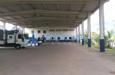 Galpão industrial de alto padrão em jardim limoeiro, camaçari-ba: 2 salas, 2 banheiros, 40 vagas de garagem, 1.000m² de área!