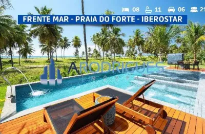 Casa alto padrão na praia do forte- 08 suites, 800 metros área construida