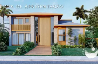 Casa em condomínio fechado com 5 quartos à venda na praia do forte, mata de são joão  por r$ 3.150.000