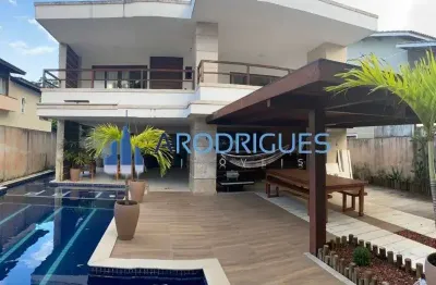 Casa alto padrão no condomínio vila do bosque, à venda, 5 suítes, nascente!