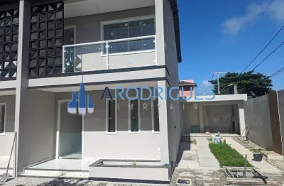 Casa em condomínio de luxo em ipitanga, lauro de freitas-ba: 3 quartos, 3 suítes, 2 vagas - 130m²