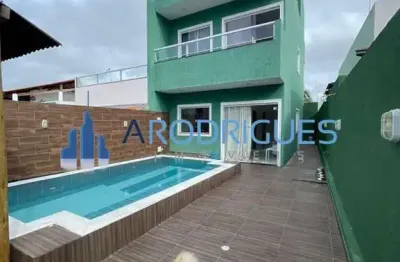 Casa de luxo em condomínio à venda em jauá (abrantes), camaçari-ba: 3 quartos, 2 suítes, 135m², 2 vagas.