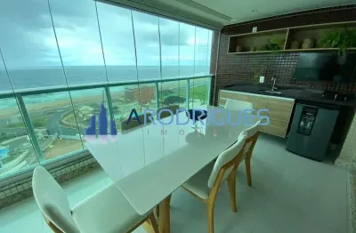 Armação vista mar - venda apartamento porteira fechada 3 quartos, 1 suíte, 3 vagas - salvador-ba