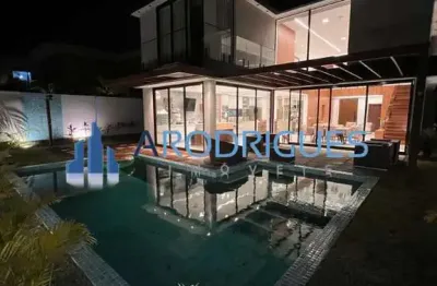 Espetacular casa em condomínio à venda em camaçari-ba, vila de abrantes - 5 quartos, 4 suítes, 2 salas, 4 banheiros, 4 vagas, 340m².