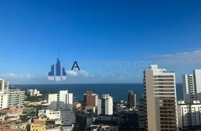 Apartamento à venda na barra em salvador-ba: '1 quarto, 1 sala, 1 banheiro, 1 vaga, 30m² - mobiliado com vista para o mar