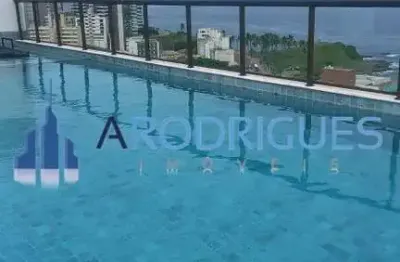 Barra apartamento mobiliado: imóvel à venda em salvador-ba com 1 quarto, sala, banheiro, vaga de garagem e 28m² de área.