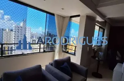 Apartamento à venda em salvador-ba: 4 quartos, 3 suítes, 1 sala, 5 banheiros, 2 vagas de garagem e 148m² na pituba ville com vista para o mar.