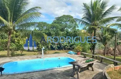 Sítio à venda em lauro de freitas-ba, bairro jambeiro: 3 quartos, 1 sala, 3 banheiros, 3 vagas de garagem e 2.780 m² de área - sitio oportunidade documento de compra e venda