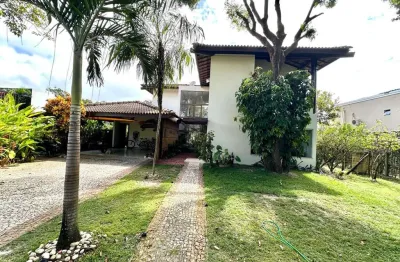 Casa em condomínio para venda em camaçari, busca vida (abrantes), 4 dormitórios, 4 suítes, 6 banheiros, 5 vagas