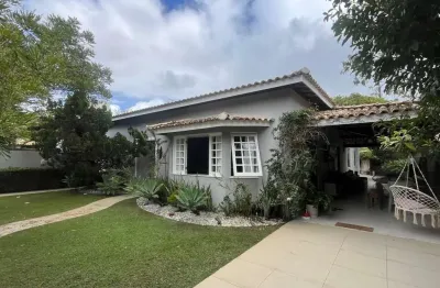 Casa em condomínio para venda em camaçari, busca vida (abrantes), 3 dormitórios, 3 suítes, 4 banheiros, 2 vagas