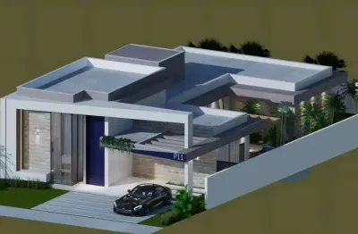 Casa em condomínio para venda em camaçari, vila de abrantes (abrantes), 4 dormitórios, 4 suítes, 5 banheiros, 4 vagas