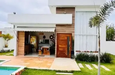 Casa em condomínio para venda em camaçari, barra do jacuípe, 3 dormitórios, 1 suíte, 2 banheiros, 3 vagas