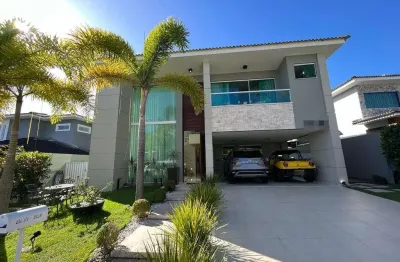 Casa em condomínio para venda em camaçari, alphaville i, 4 dormitórios, 4 suítes, 5 banheiros, 2 vagas