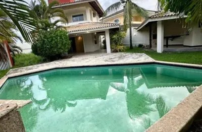 Casa em condomínio para venda em lauro de freitas, buraquinho, 4 dormitórios, 4 suítes, 6 banheiros, 3 vagas