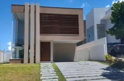 Casa em condomínio para venda em camaçari, alphaville (abrantes), 5 dormitórios, 5 suítes, 6 banheiros, 4 vagas