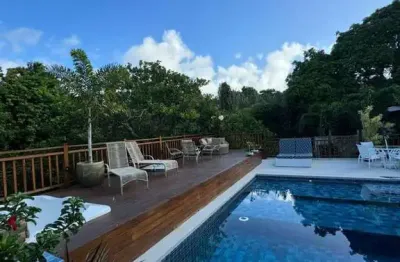 Casa em condomínio para venda em camaçari, busca vida (abrantes), 4 dormitórios, 4 suítes, 6 banheiros, 4 vagas