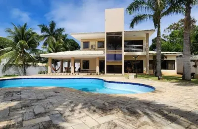 Casa em condomínio para venda em lauro de freitas, portão, 4 dormitórios, 4 suítes, 6 banheiros, 10 vagas