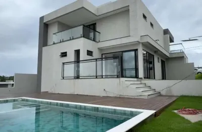 Casa em condomínio para venda em camaçari, alphaville i, 4 dormitórios, 4 suítes, 5 banheiros, 2 vagas