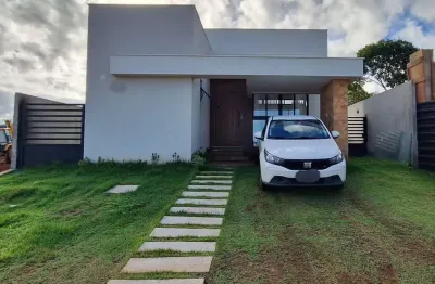Casa em condomínio para venda em camaçari, alphaville (abrantes), 3 dormitórios, 1 suíte, 3 banheiros, 2 vagas