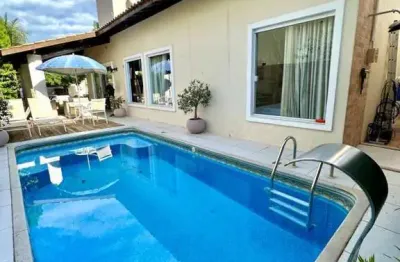 Casa em condomínio para venda em lauro de freitas, buraquinho, 3 dormitórios, 3 suítes, 5 banheiros, 4 vagas