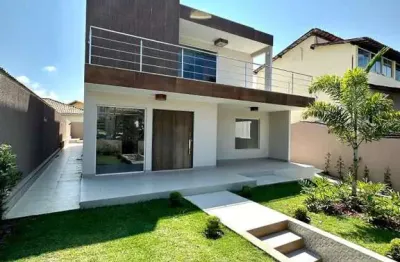 Casa em condomínio para venda em lauro de freitas, buraquinho, 4 dormitórios, 4 suítes, 6 banheiros, 3 vagas