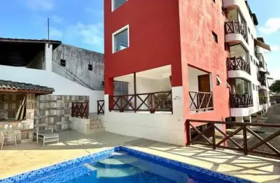 Cobertura para venda em salvador, stella maris, 2 dormitórios, 1 suíte, 2 banheiros, 2 vagas