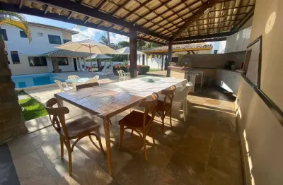 Casa em condomínio para venda em lauro de freitas, vilas do atlântico, 4 dormitórios, 4 suítes, 6 banheiros, 4 vagas