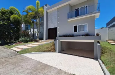 Casa em condomínio para venda em camaçari, alphaville (abrantes), 4 dormitórios, 3 suítes, 5 banheiros, 4 vagas