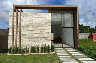 Casa em condomínio para venda em camaçari, catu de abrantes (abrantes), 3 dormitórios, 3 suítes, 4 banheiros, 2 vagas