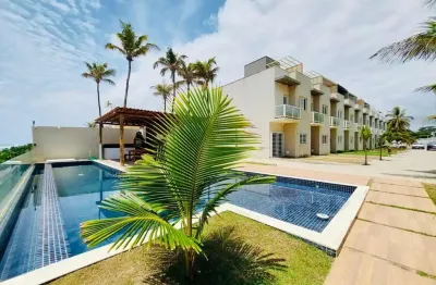 Casa em condomínio para venda em lauro de freitas, ipitanga, 3 dormitórios, 2 suítes, 4 banheiros, 1 vaga