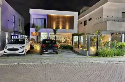 Casa em condomínio para venda em lauro de freitas, buraquinho, 4 dormitórios, 4 suítes, 5 banheiros, 2 vagas