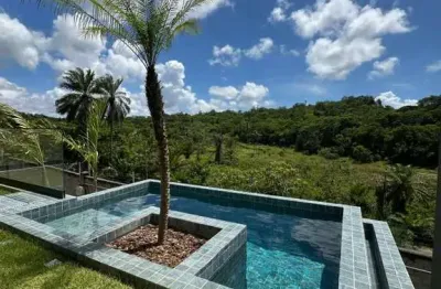 Casa em condomínio para venda em camaçari, alphaville (abrantes), 3 dormitórios, 3 suítes, 4 banheiros, 4 vagas