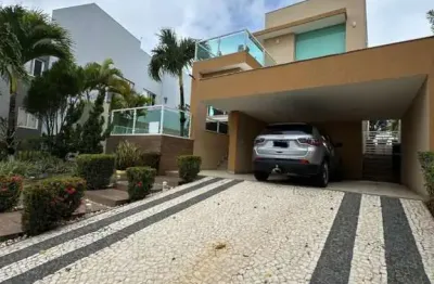 Casa em condomínio para venda em camaçari, alphaville (abrantes), 4 dormitórios, 4 suítes, 5 banheiros, 4 vagas