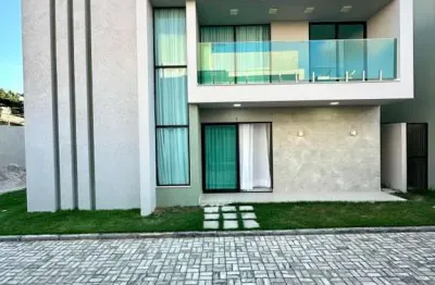 Casa em condomínio para venda em lauro de freitas, buraquinho, 4 dormitórios, 3 suítes, 5 banheiros, 2 vagas