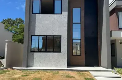 Casa em condomínio para venda em camaçari, catu de abrantes (abrantes), 3 dormitórios, 3 suítes, 4 banheiros, 2 vagas