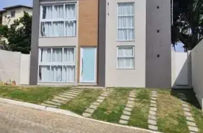 Casa em condomínio para venda em lauro de freitas, caji, 3 dormitórios, 1 suíte, 2 banheiros, 2 vagas